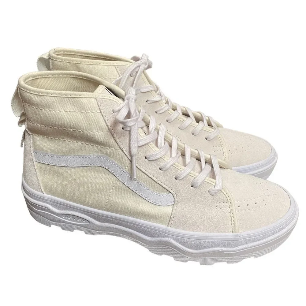 VANS Sentry Sk8-Hi Men's Women's Marshmallow Sneakers NEW 10.5  12